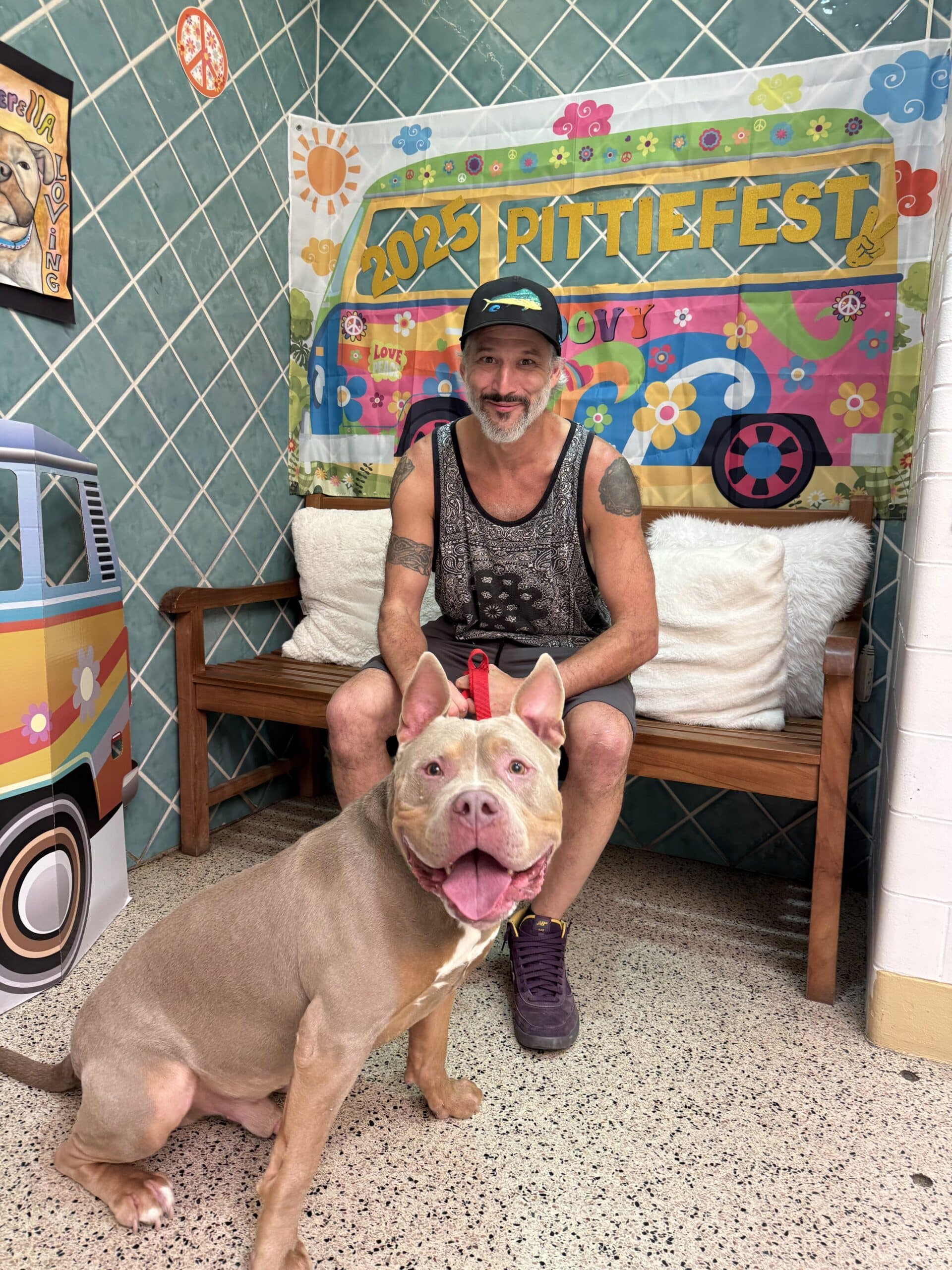 Main with Dog